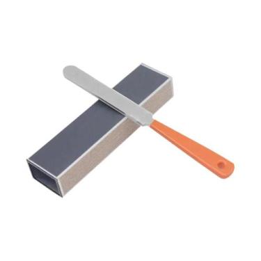 Imagem de Lima De Aço Inoxidável Para Coroamento De Trastes De Guitarra - Ferram