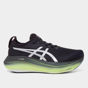 Imagem de Tênis Asisc Gel-Nimbus 27 Luxe Masculino - Asics, Dourado, Preto, 41