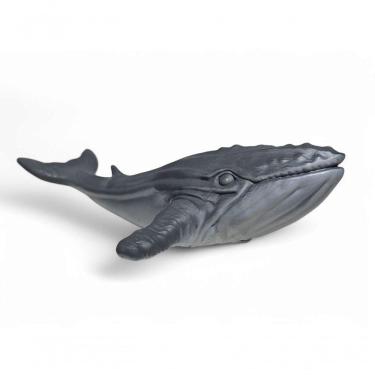 Imagem de Boneco Vinil Animal Brinquedo Super Realista Baleia Jubarte
