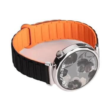 Imagem de Pulseira Magnética De Silicone Unissex Para Huawei GT5 pro GT4/5 Samsu