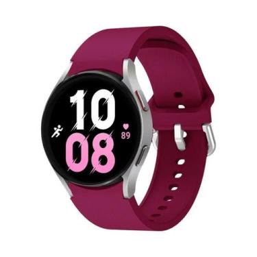 Imagem de Pulseira De Silicone Para Samsung Galaxy Watch 7 6 5 4 Classic 47mm 40