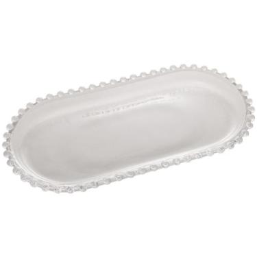 Imagem de Travessa de Cristal Oval 30x15cm Wolff Mesa Pearl