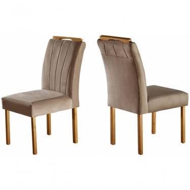 Imagem de Cadeiras Para Mesa De Jantar Madeira Maciça - Juliana - Móveis Mundial