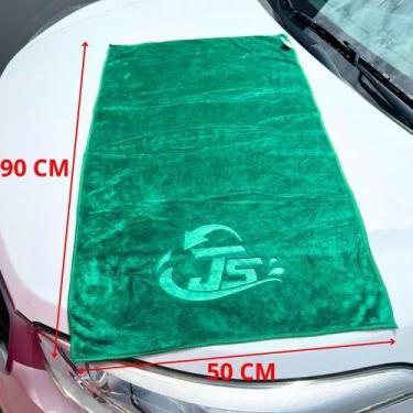 Imagem de Toalha Microfibra Premium De Secagem Automotiva 50x90cm 400gsm - JS