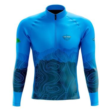 Imagem de Camisa RKC SPORTS Ciclismo Manga Longa Masculina-Masculino