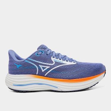 Imagem de Tênis Mizuno Wave Rider 29 Masculino, Cinza, Branco, 41