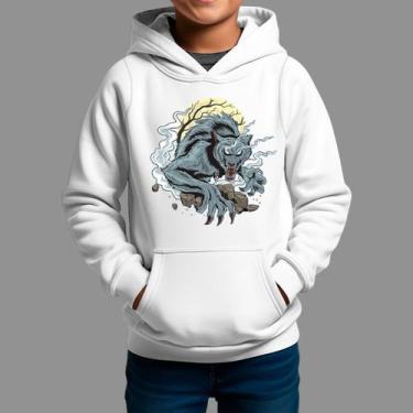 Imagem de Moletom Canguru Infanto Juvenil Streetwear Casual Moda De Rua Inverno 