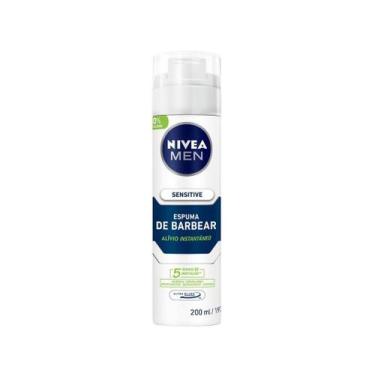 Imagem de Espuma Barbear Nivea For Men Sensitive 200ml, 1, 200ml