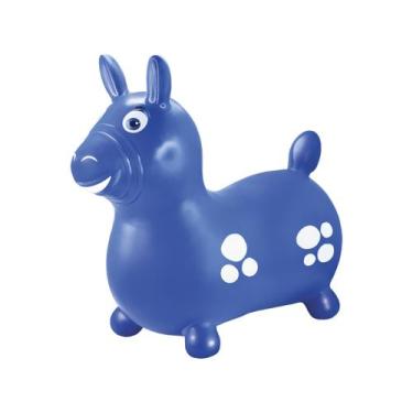 Imagem de Cavalinho azul no saco lider - az400 - Lider Brinquedos