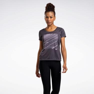 Imagem de Camiseta Reebok W Utility Print SS Tee Feminina-Feminino