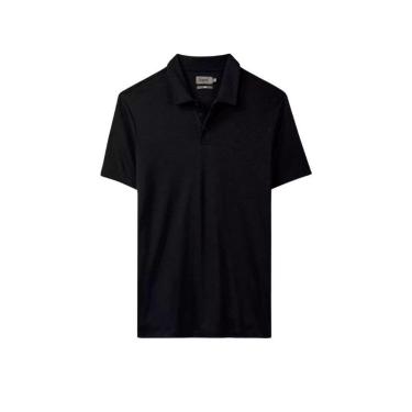 Imagem de Camisa Oficina Reserva Polo Pima Premium Preto-Masculino
