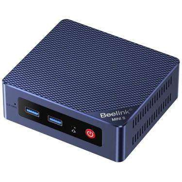 Imagem de Beelink Mini PC EQ14, Intel Twin Lake N150 (até 3,6 GHz) 16GB DDR4 500GB NVMe SSD, 2,5G Dual LAN Mini Computador Suporta WiFi6, BT5.2, USB3.2, 4K @60Hz Dual HDMI Display, Home-Server/Network Firewall