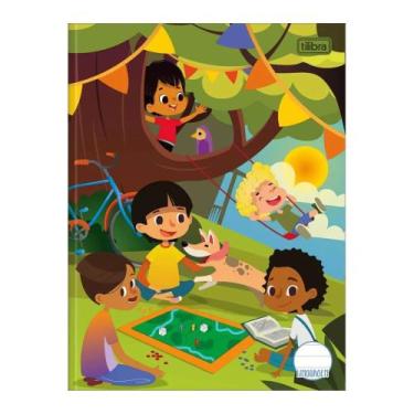 Imagem de Caderno de Linguagem Brochura (Meninos/Meninas) Capa Dura 40 Folhas Sa