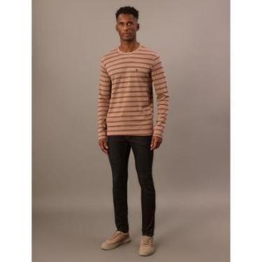 Imagem de Camiseta Manga Longa Calvin Klein JeansMalhão Listrado-Masculino