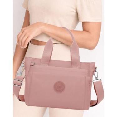 Imagem de Bolsa Sacola Feminina Grande Trabalho Estilosa Com Zíper-Feminino