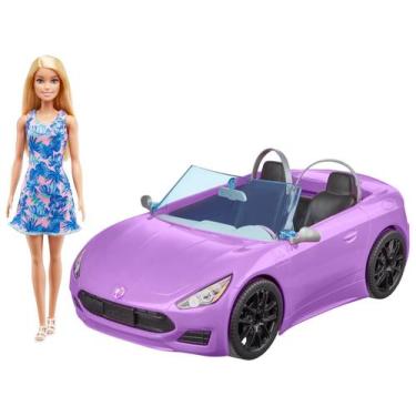 Imagem de Barbie Estate Carro Conversível C/BONECA - Mattel, Roxo, Barbie