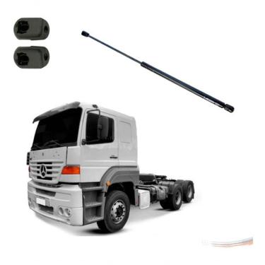 Imagem de Amortecedor de Mola a Gás da Tampa do Motor Mb 1938 S Mercedes-Benz para Sustentação do Capô com Conector AMT01 Amortex