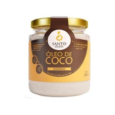 Imagem de Óleo de Coco Extra Virgem de Película - 200ml - Santo Óleo - Santo Ole