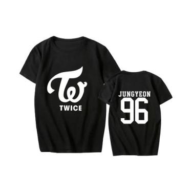 Imagem de Camiseta Feminina De Manga Curta TWICE Concert T-shirt Lin Nilian MOMO