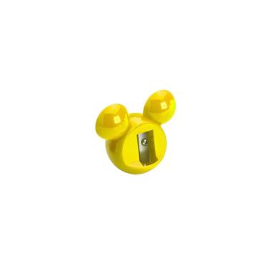 Imagem de Apontador Molin do Brasil Mickey Mouse Molin Amarelo com Design Temático e Mecanismo de Afiação Eficiente Amarelo