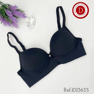 Imagem de Sutiã Lingerie Sustentação com base e aro, linha Básica Diamantes Ling