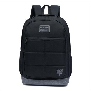 Imagem de Mochila Escolar Masculina Espaçosa Resistente Casual-Masculino