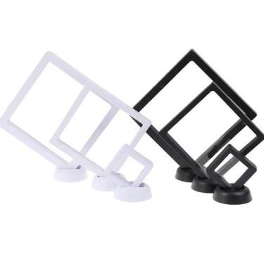 Imagem de Porta Joias Flutuante Membrana Elástica Vitrine De Luxo Suporte Para P