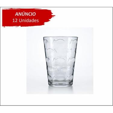 Imagem de Jogo De Copo Laguna 265ml Médio Diário Água Suco Cerveja 12 - Nadir Fi