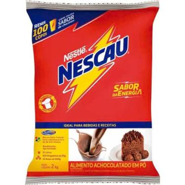 Imagem de Achocolatado em Pó Nescau Pacote com 2kg