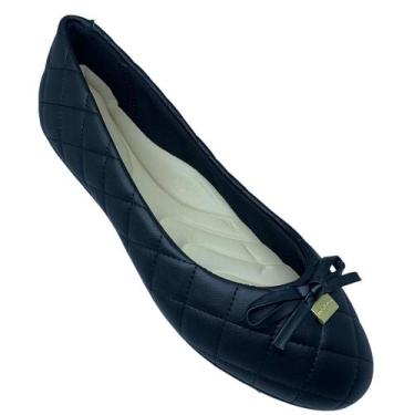 Imagem de Sapatilha Moleca Preta com Decoração Laço - 43277, 38