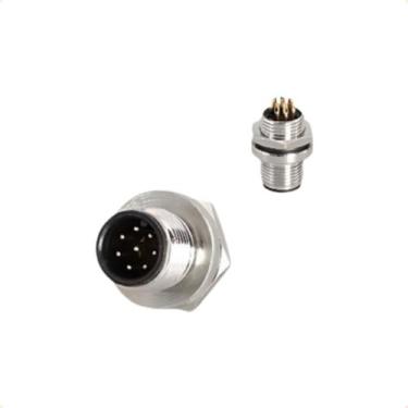 Imagem de Conector M12 Painel 8 Pinos Macho - Aotoro