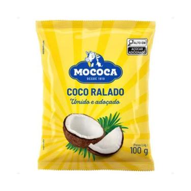 Imagem de Coco Ralado 100g Úmido E Adoçado - Mococa