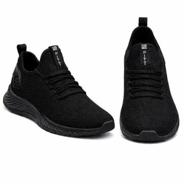 Imagem de Tênis Masculino para Academia CorridaTreino Esportivo Super Leve e Con
