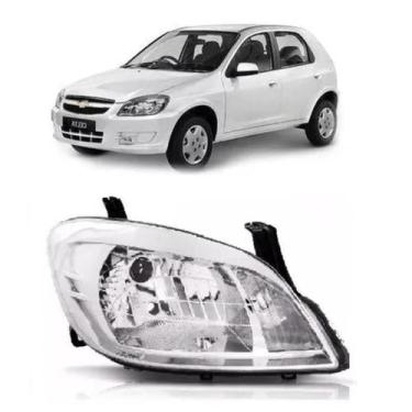 Imagem de Farol celta 2007 2008 2009 2010 2011 cromado direito - BBS / AI