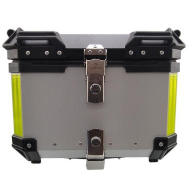 Imagem de Bau Moto Bauleto Universal 45 Litros Com Base Traseiro - Navetec, Prat