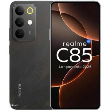 Imagem de Smartphone Realme C85 256GB e 8GB de RAM, Preto