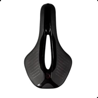 Imagem de Selim Vazado Mtb 155x260mm Trilho Em Aço Rockbros