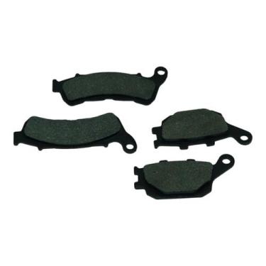 Imagem de Kit Pastilha Freio Dianteira Traseira Cb 300 Xre 300 Com Abs - TKS