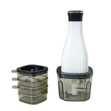 Imagem de Triturador Alimentos 2 Lâminas Desligamento Automático 200 ml 800ml - 