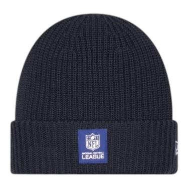 Imagem de Gorro New Era Knit NFL Logo Sideline Masculino Cinza Escuro-Masculino