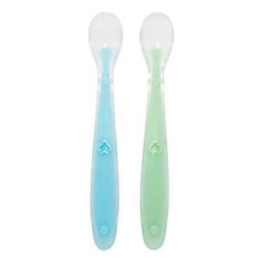 Imagem de Buba Colher Anatomica Kit Cor Azul E Verde Azul E Verde