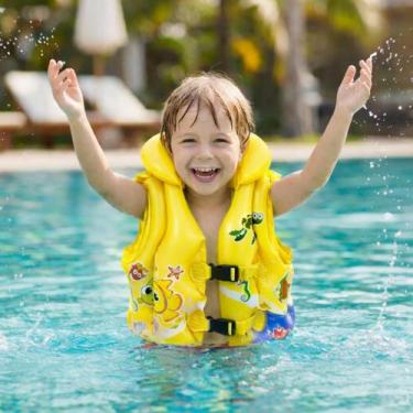Imagem de Boias Infantil Colete Salva Vidas Inflável Piscina Praia lagos Verao F