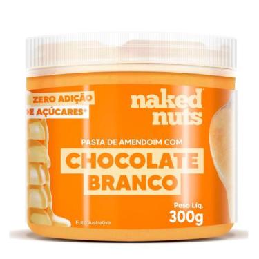Imagem de Pasta De Amendoim Com Chocolate Branco Naked Nuts 300G