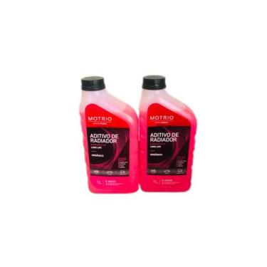Imagem de kit 2 Aditivos De Radiador Long Life Renault Motrio Pronto Uso 1 Litro