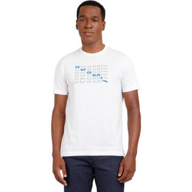 Imagem de Camiseta Aramis Move Repeat In24 Off White Masculino, XGG