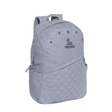 Imagem de Mochila triviun jeans mescla c/5 strass, Jeans claro