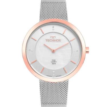 Imagem de Relógio Feminino Technos Prata - 1L22WP/1B