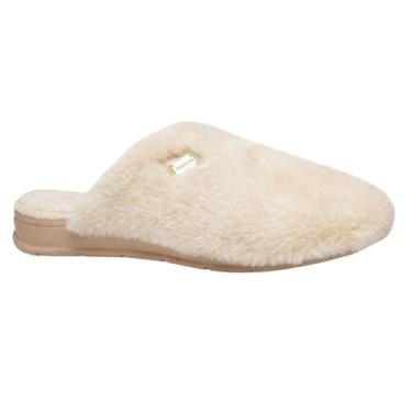 Imagem de Pantufa Feminina Pegada 266007-01 Bariloche, Creme, 38