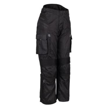 Imagem de Calça Impermeável Texx Armor Lady Feminina Chuva Moto, Preto, 3XL