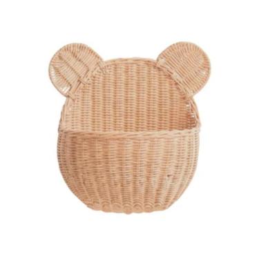 Imagem de Porta Fraldas de Urso - Rattan - MODALI